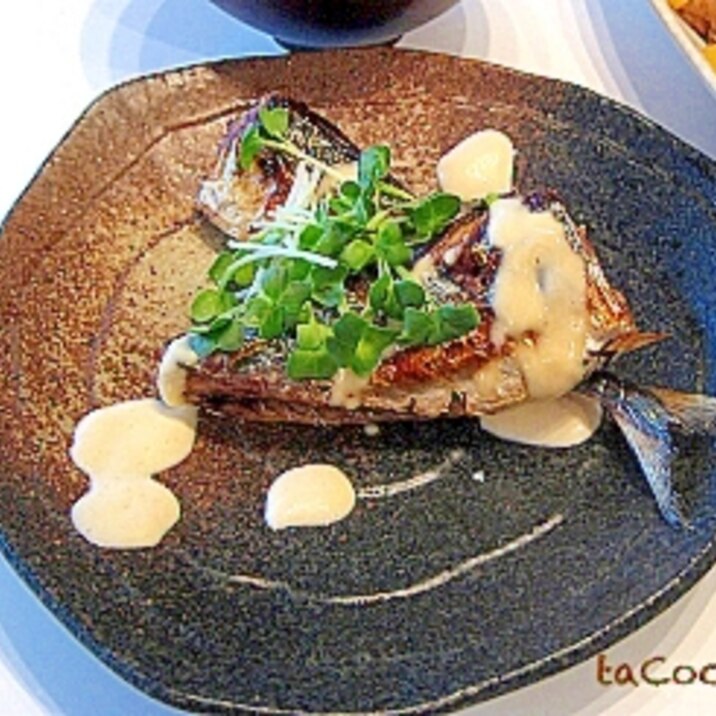 脱 定番サンマ にんにくマヨと一緒に レシピ 作り方 By Tacoco 楽天レシピ 脱 定番サンマ にんにくマヨと一緒に レシピ 作り方 By Tacoco 楽天レシピ